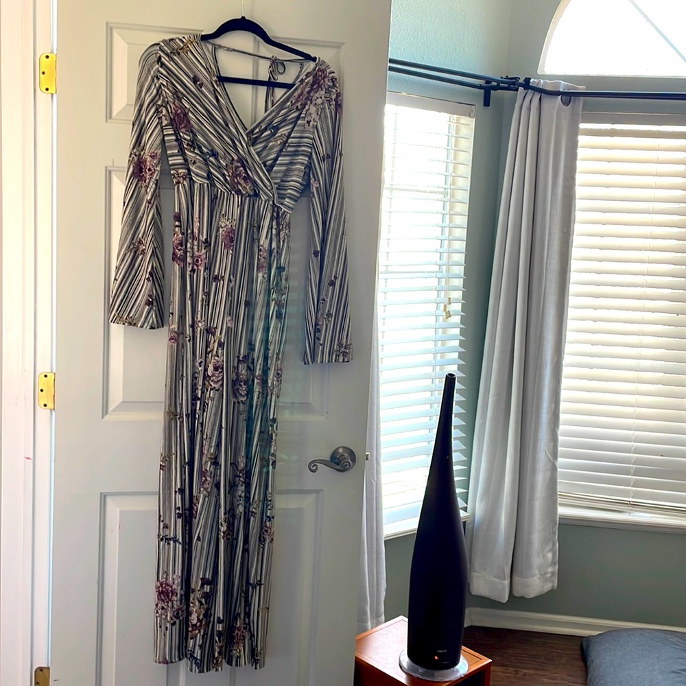 Maternity romper from pink blush